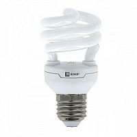 Лампа энергосберегающая HS8-полуспираль 25W 4000K E27 8000h  Simple |  код. HS8-T3-25-840-E27 |  EKF